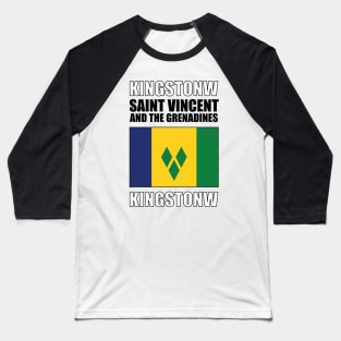 Flag of Saint Vincent and the Grenadines Baseball T-Shirt